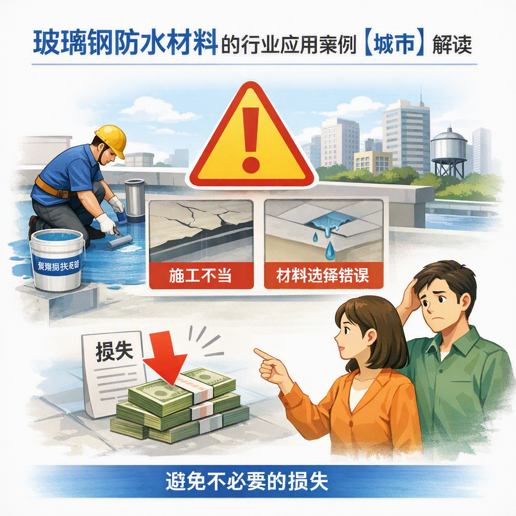 玻璃钢防水材料的行业应用案例,雅安解读