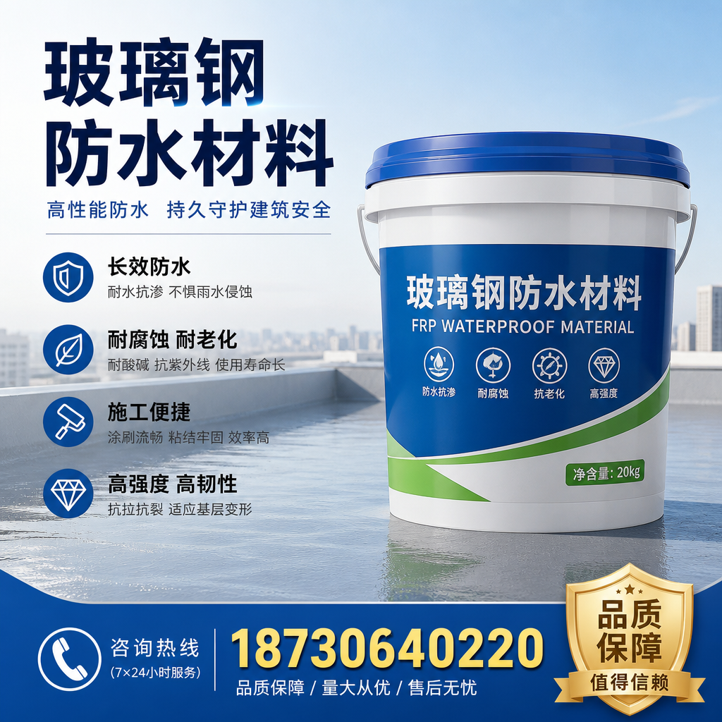 专家解析:玻璃钢防水材料的市场前景分析在 雅安