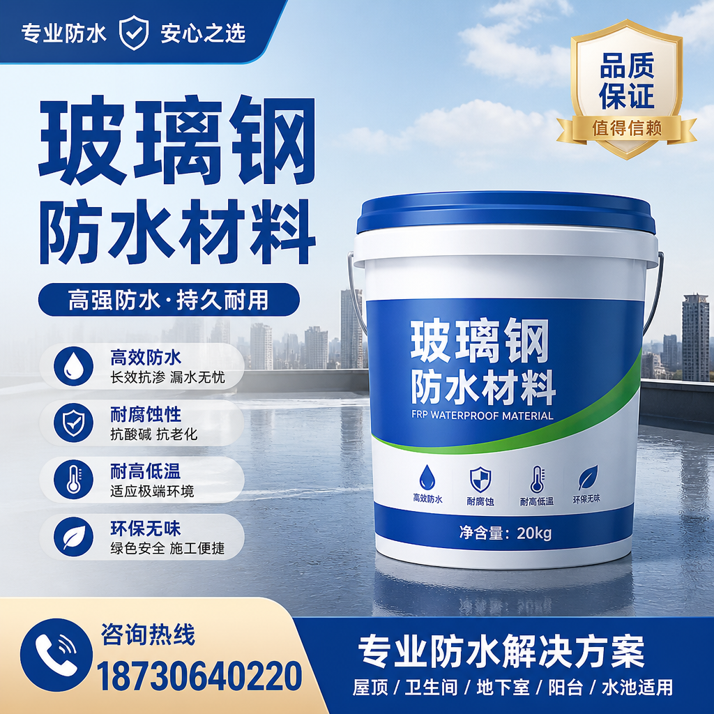 了解玻璃钢防水材料的市场趋势,雅安 企业不可不知